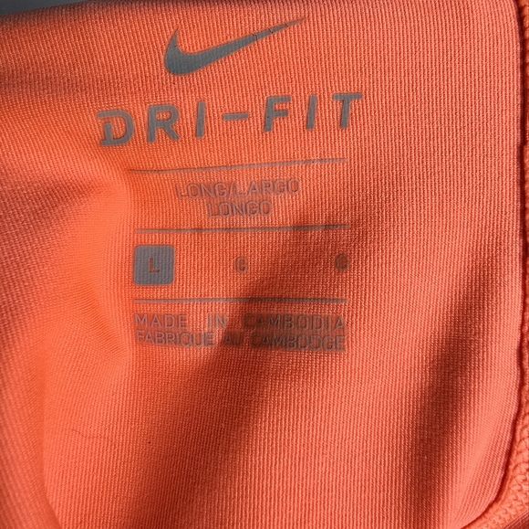 Nike, Victory Court Pleated Hyper Orange Skirt Skort Tennis Preppy Size Large - Picture 11 of 12